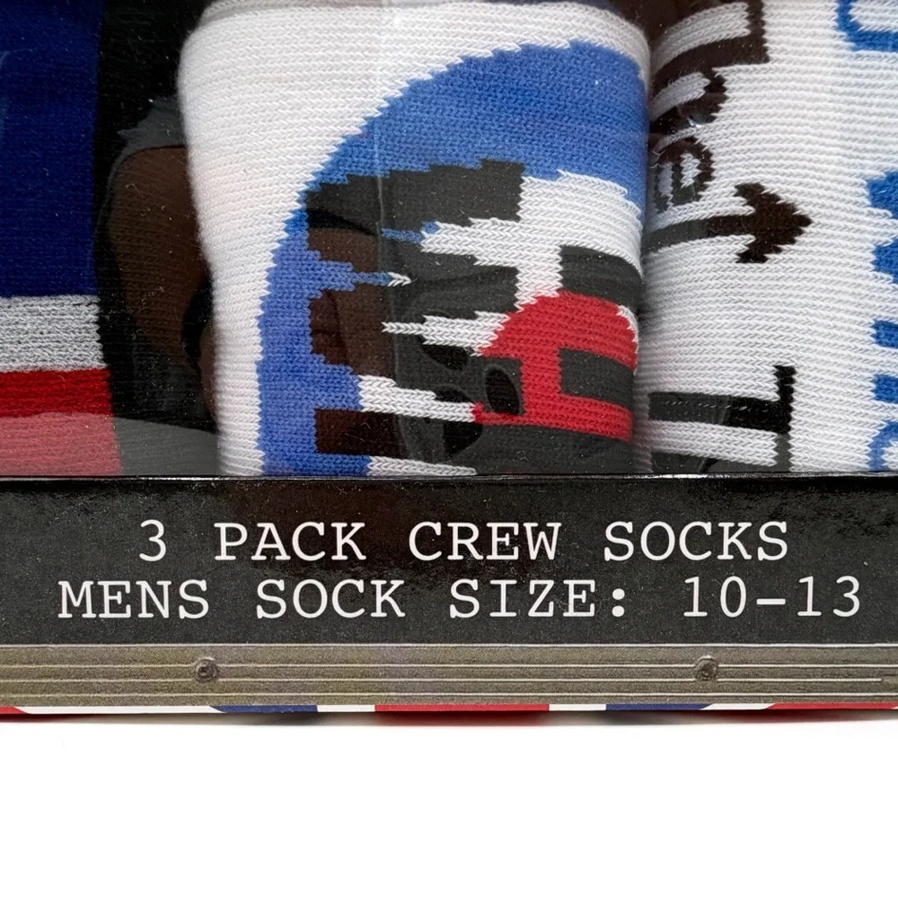 The Who Crew Socks Mens Womens Music Band Gift Set 3 Pairs Retro UK New NWT